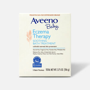 Aveeno Baby Eczema Therapy Soothing Bath Treatment