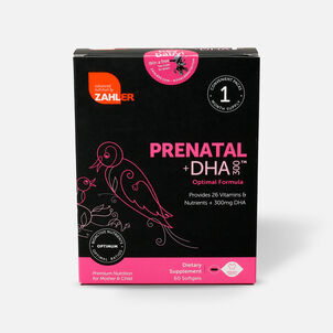 Zahler Prenatal + DHA 300 mg Vitamins - 180 Softgels