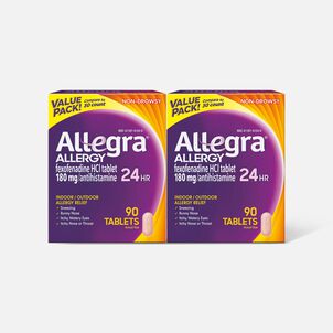 Allegra 24 Hour, 90 ct. (2-Pack)
