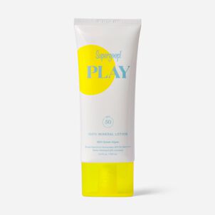 Supergoop PLAY 100% Mineral Lotion with Green Algae, SPF 50, 3.4 oz.